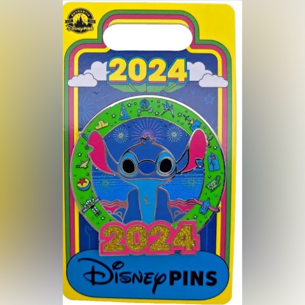 2024 Disney Parks Walt Disney World Stitch Pin
